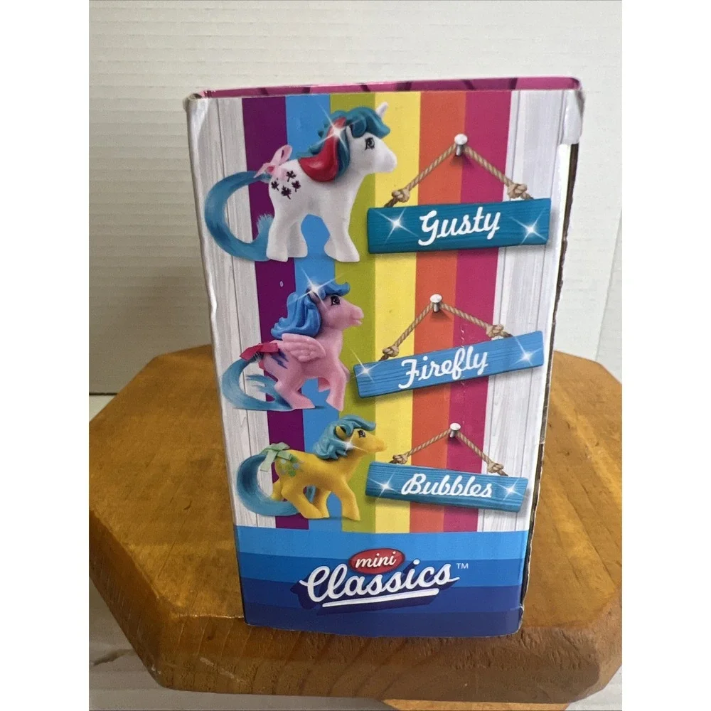 My Little Pony Mini Pony‎ Classics 3 Pack--Firefly, Gusty, Bubbles--New